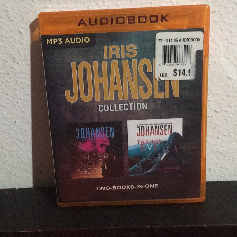 Iris Johansen Collection 2-Books-In-One Audiobook:”Sleep No More” & “Taking Eve”